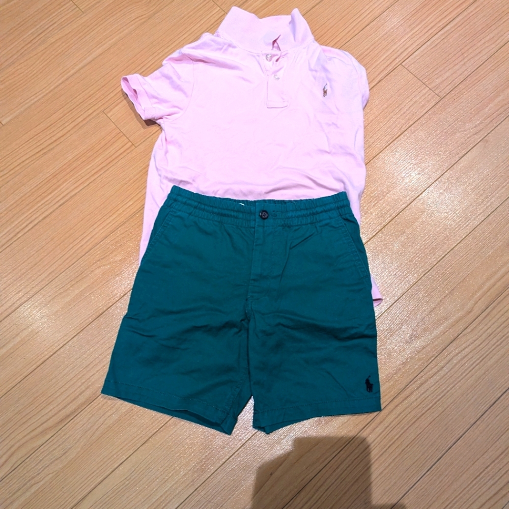 Ralph Lauren Polo and shorts